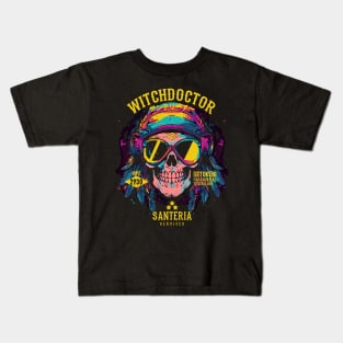 Witch Doctor Skull Kids T-Shirt